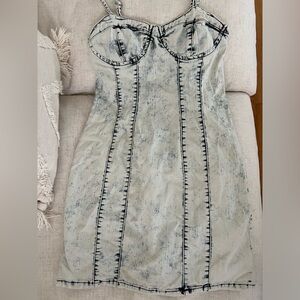 SOLD❤️Denim dress bustier
